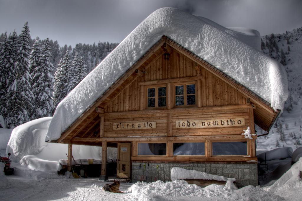 Rifugio Lago Nambino Madonna Exterior foto
